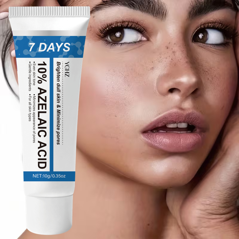 Azelaic Acid Serum - 7Days ครีมลดเลือนจุดด่างดำด้วยกรดอะซีเลอิก ผสมไนอะซินาไมด์และวิตามินซี ช่วยลดเลือนจุดด่างดำ ปรับสีผิวให้สม่ำเสมอ สีเบจอ่อน