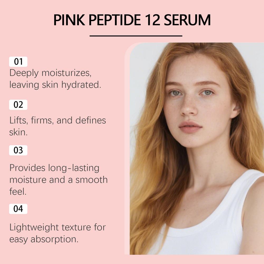 เซรั่ม Pink Peptide12 ต่อต้านร - Azelaic Acid Serum บทวิจารณ์และราคา